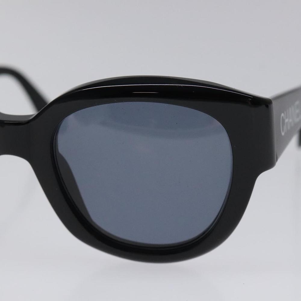 CHANEL Sunglasses plastic Black CC Auth bs25916 - Picture 7 of 11